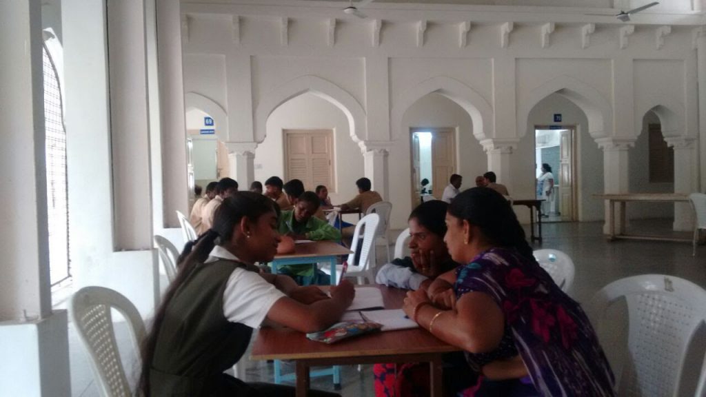 adult literacy in Residential india camp