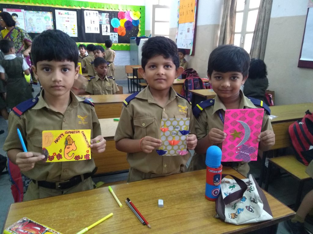 Greeting Card Making Competition The Hyderabad Public School