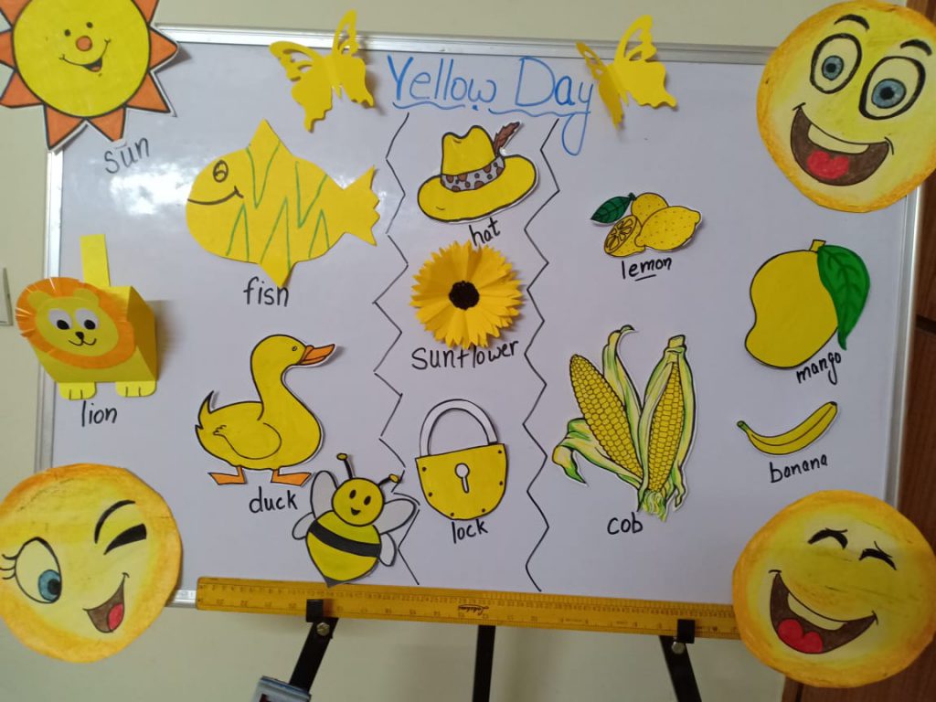 Yellow colour  Classroom DecorWorkSheetsActivitiez 4 Busy Teachers   Parents  Facebook