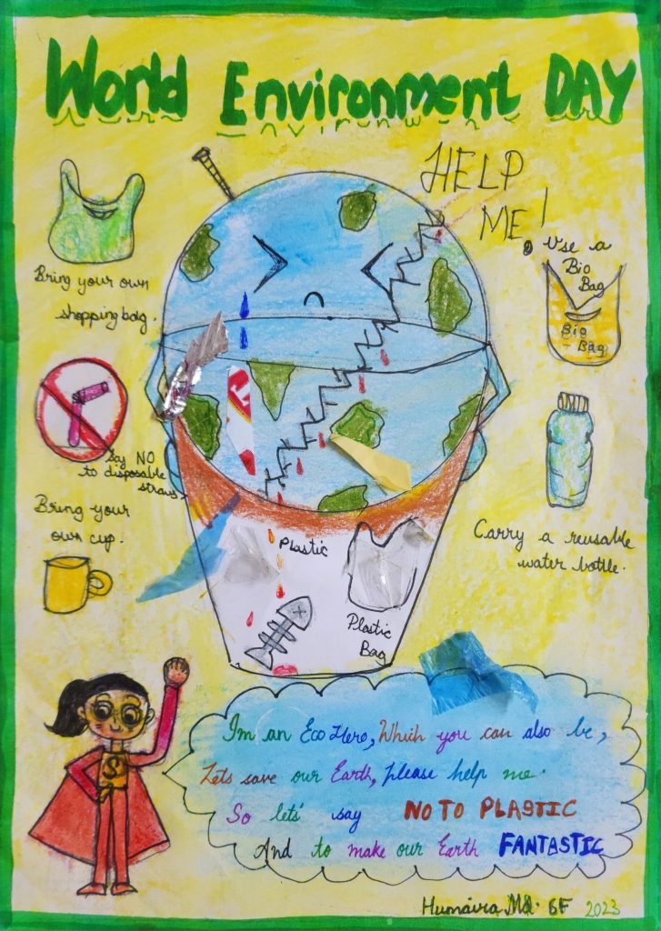 Poster on World Environment Day – India NCC-saigonsouth.com.vn